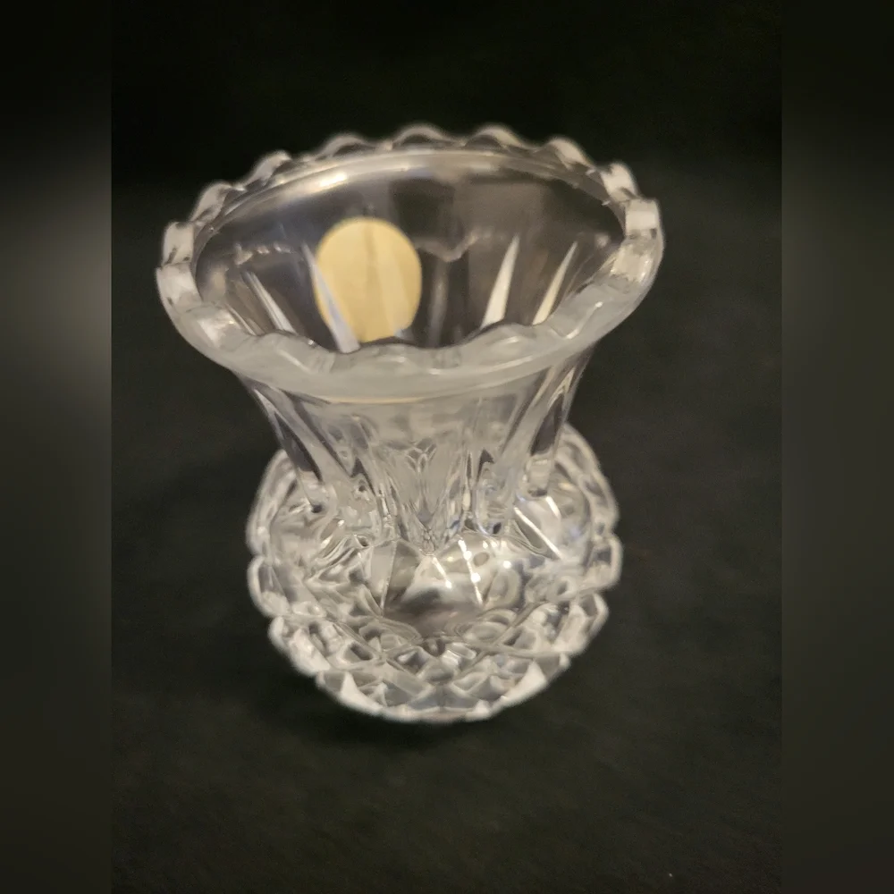 Princess House Lead Crystal Toothpick Holder